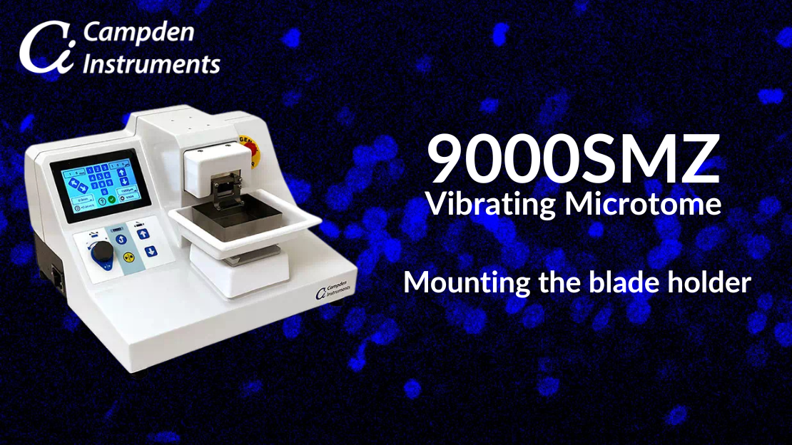 Video screen of 9000SMZ Blade Holder Attachment